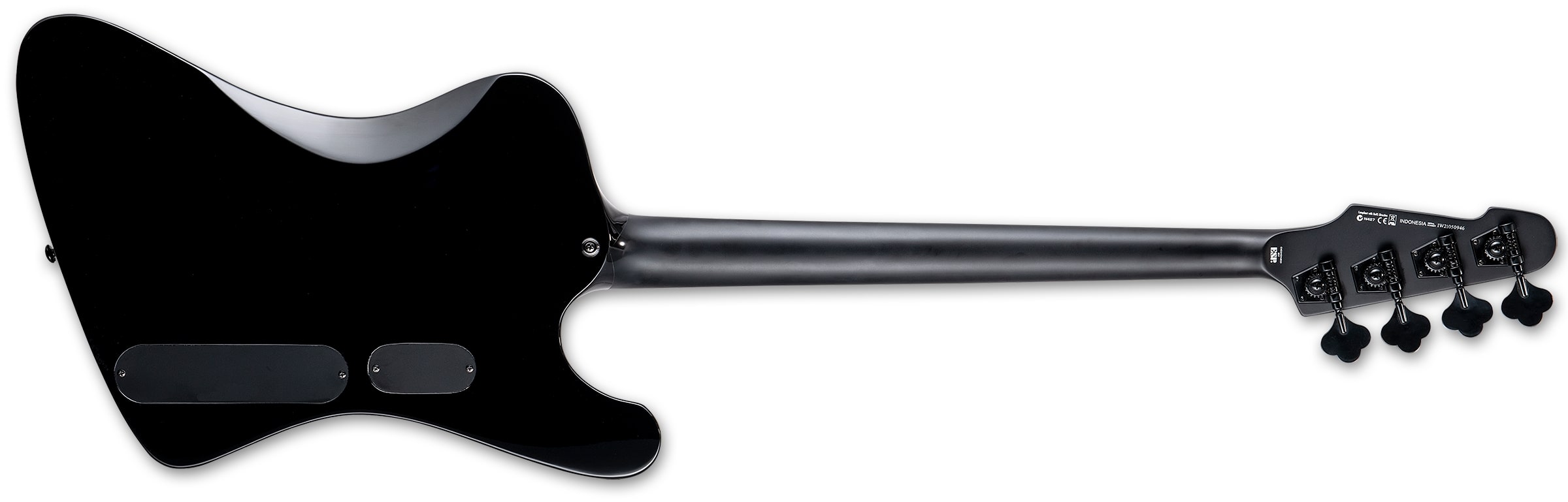 ESP LTD PHOENIX-1004 Left-Handed 4-String Electric Bass, Black LPHOENIX1004BLKLH
