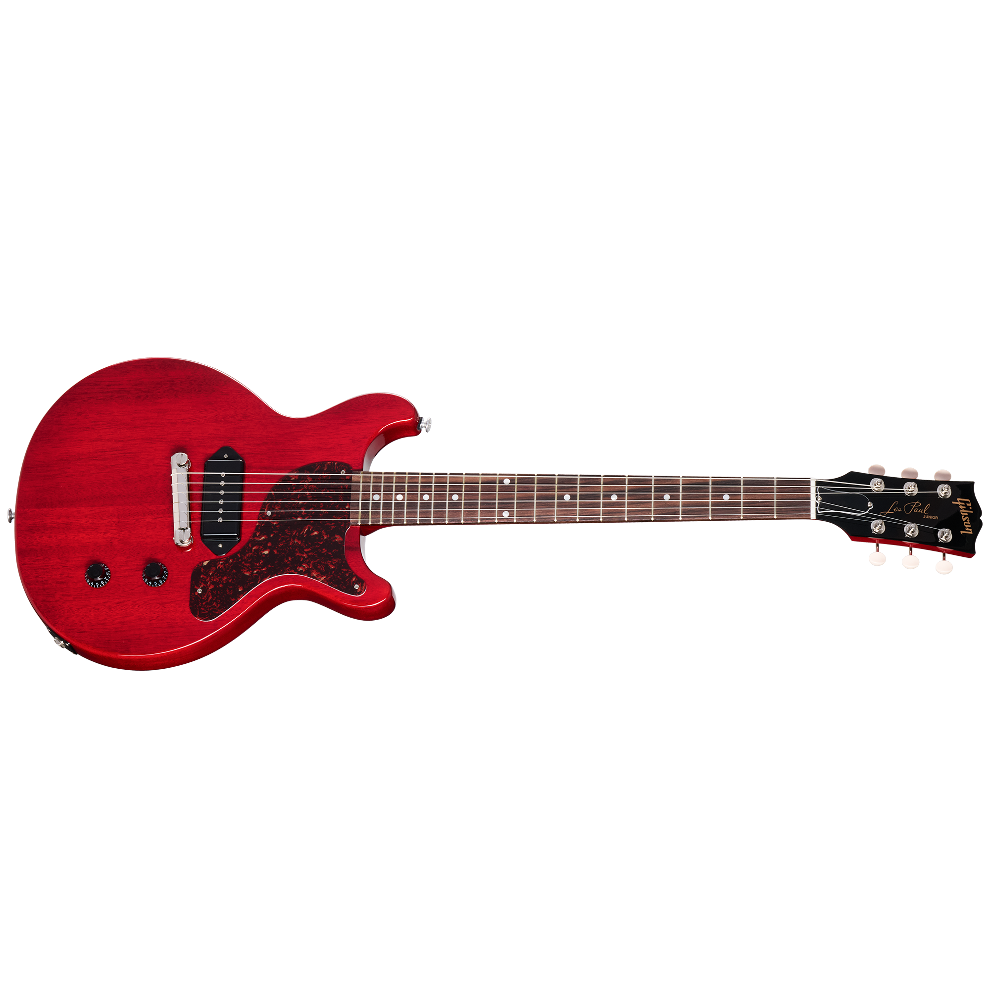 Gibson USA Les Paul Junior Double Cut Vintage Cherry w/ Hard Shell case LPJDTORT24VENH SERIAL NUMBER 231840239 - 6.6 LBS