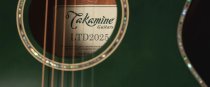 Takamine 2025 Limited Edition 6 String Acoustic Electric Guitar with Semi-Hard Gigbag, Green LTD2025