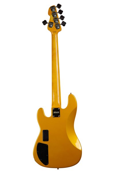 Markbass GV 5 Gloxy 5-String Electric Bass, Metallic Yellow Brand: Markbass Model: MB-GV-5-GLOXY-MY-CR-RW