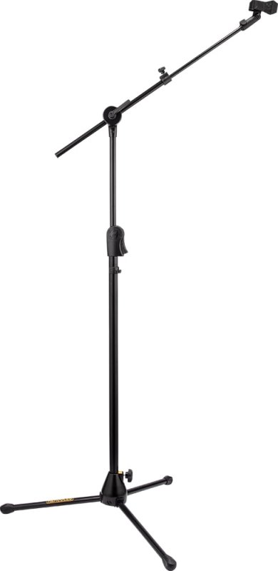 EZ Clutch Tripod Microphone Stand With Telescoping Hideaway 2-in-1 Boom Brand: Hercules Model: MS523BPRO
