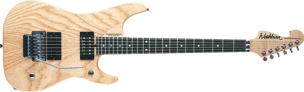 百貨店福袋 Nuno N4 USA Washburn Bettencourt Matte Natural Ash Swamp ギター