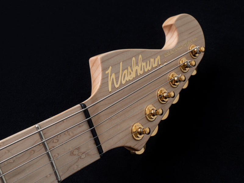 Washburn USA NUNO BETTENCOURT Nele Standard Series Electric Guitar, Natural NELESTD-M