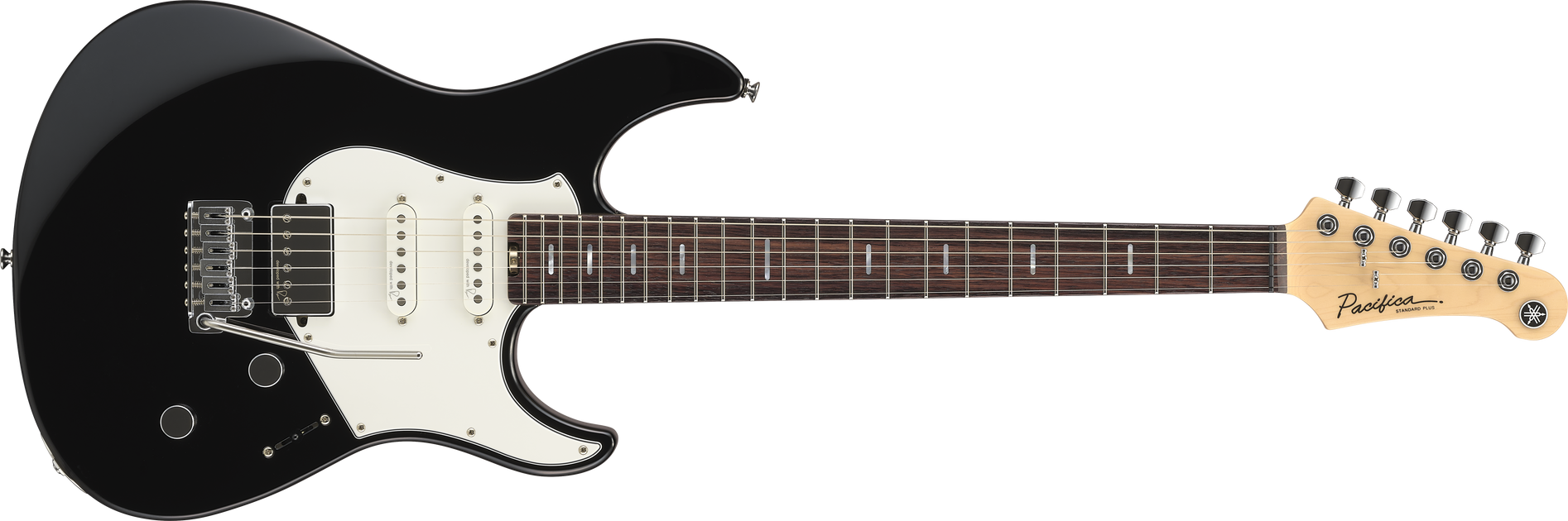 YAMAHA PACIFICA STANDARD PLUS ELECTRIC GUITAR PACS+12 BLACK — L.A. YAMAHA PACIFICA STANDARD PLUS ELECTRIC GUITAR PACS+12 BLACK — L.A.