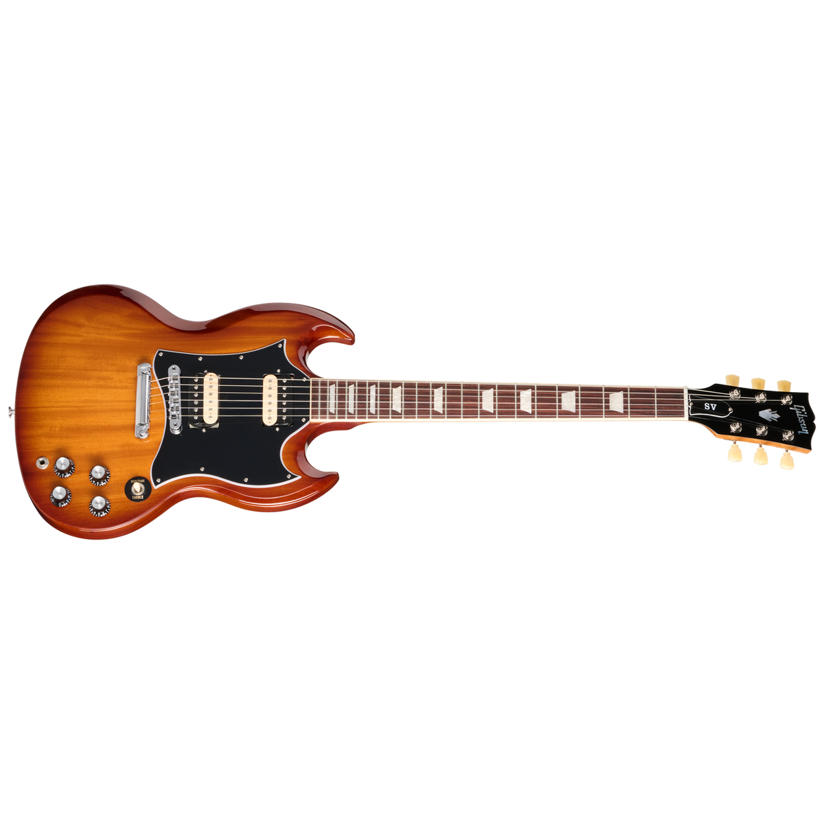 Gibson USA Sadler Vaden SG Standard, W/ HARDSHELL CASE Natural Burst,