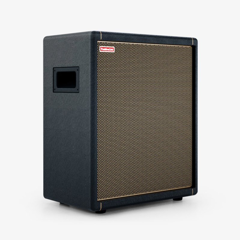 Positive Grid 140 Watt Full Range Flat Response Powered Cabinet, Black Positive Grid SPARK-CAB