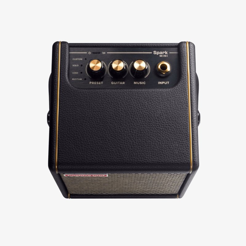 Positive Grid Spark Mini 10 Watt Portable Guitar Combo Amp, Black Positive Grid SPARK-MINI-BK