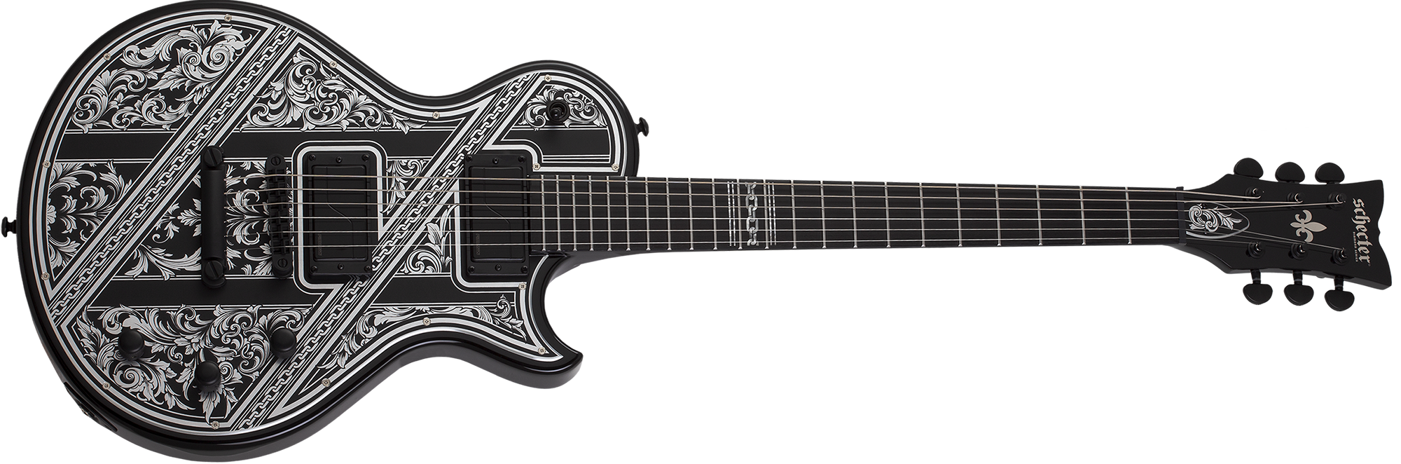 Schecter Solo-II Przym Palladium Gloss Black 921-SHC