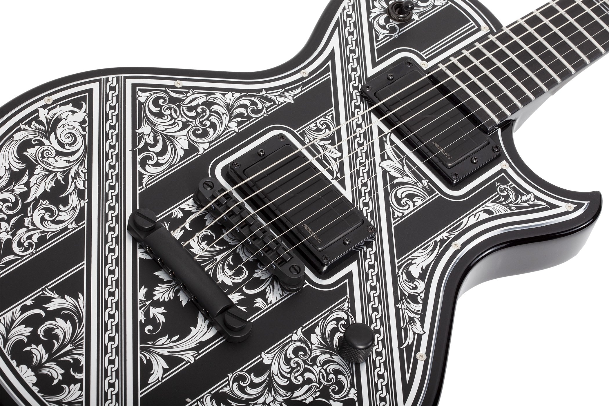 Schecter Solo-II Przym Palladium Gloss Black 921-SHC