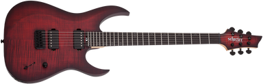Schecter Sunset-6 Extreme Scarlet Burst 2571-SHC