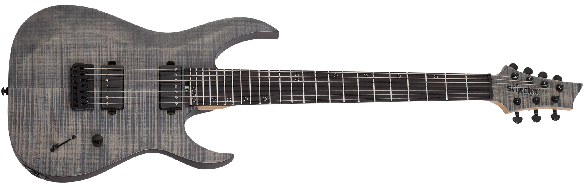 Schecter Sunset-7 Extreme 7 String Grey Ghost 2572-SHC