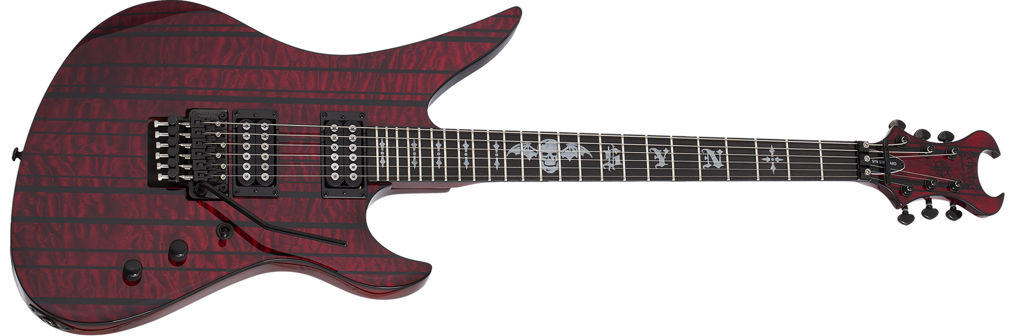 Schecter Synyster Standard Plus Transparent Deep Red 1753-SHC