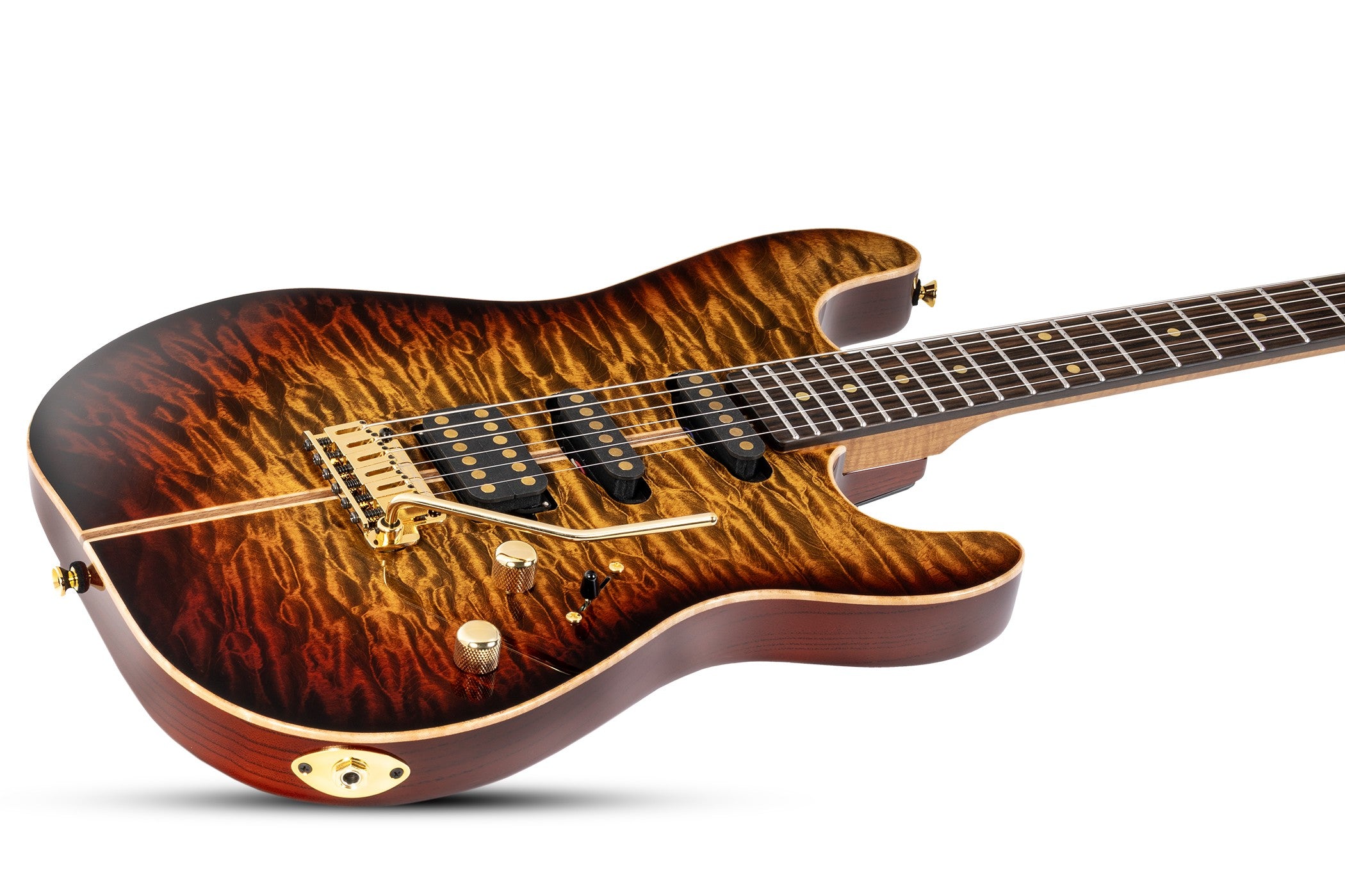 Schecter USA CET 50th Anniversary Limited Edition Golden Anniversary 7400-SHC