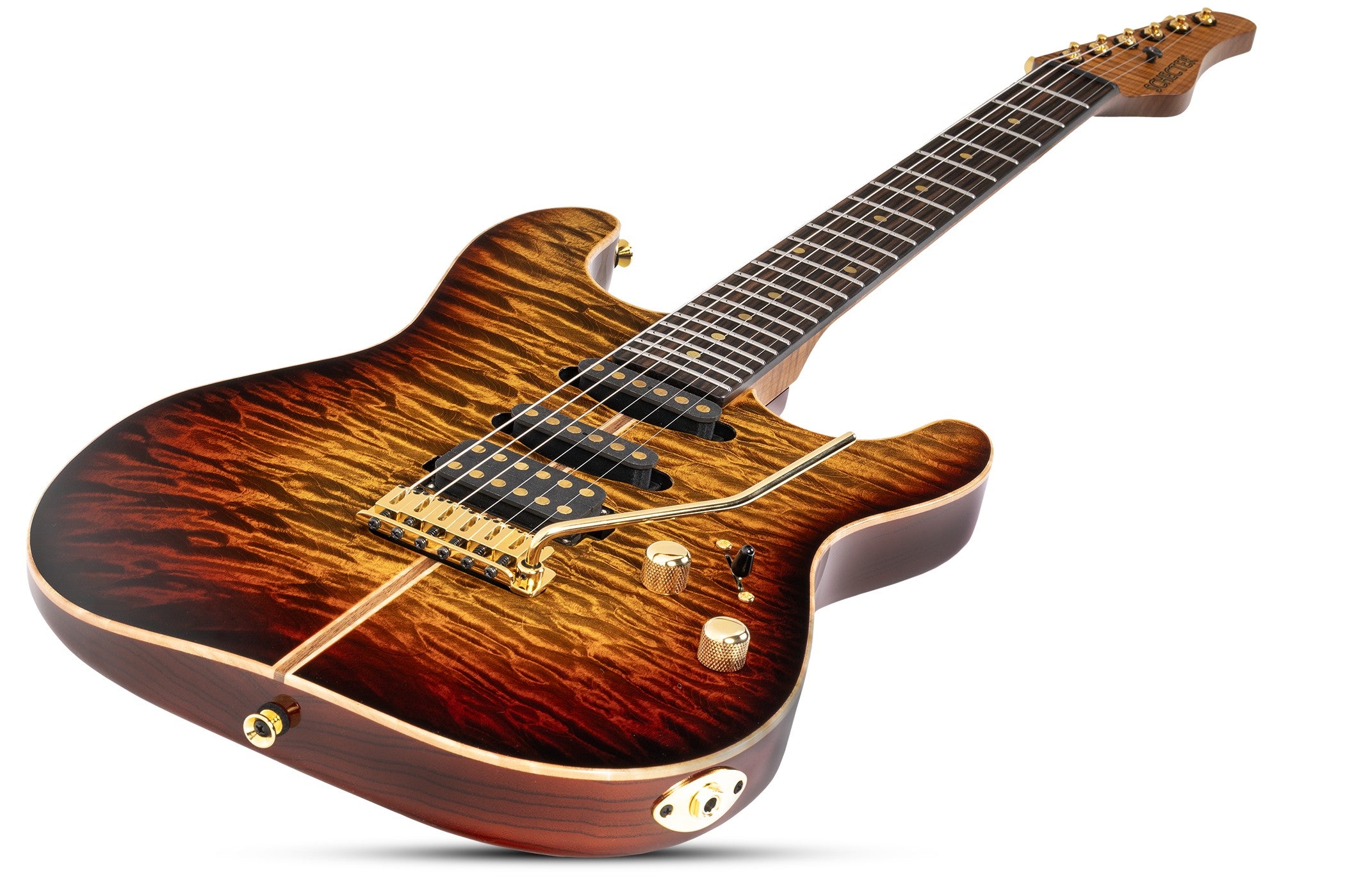 Schecter USA CET 50th Anniversary Limited Edition Golden Anniversary 7400-SHC