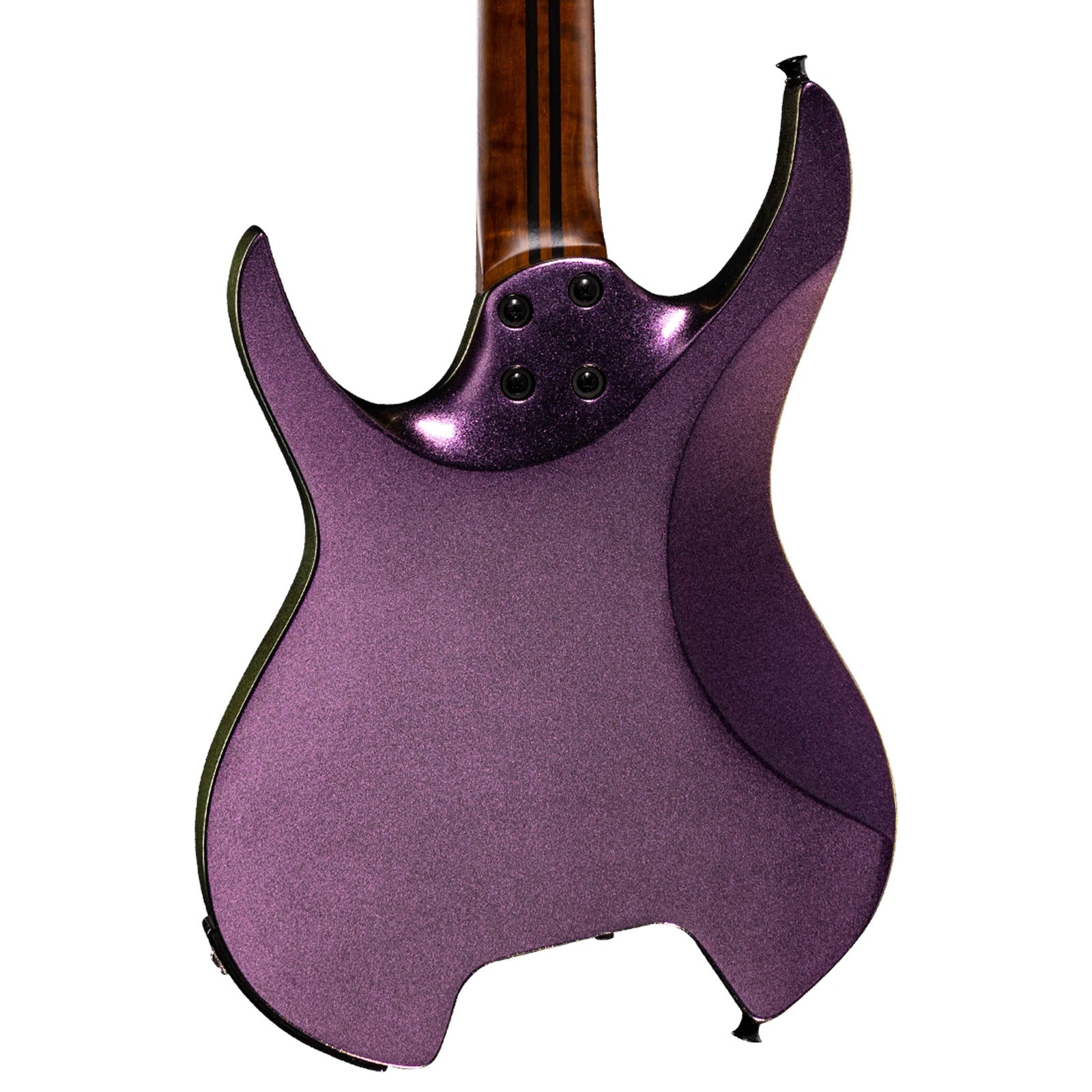 String Wing Mooer GTRS 6-String Wing Series Headless Electric Guitar, Aurora Pink ...