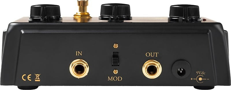 Warm Audio Centavo Professional Overdrive Effects Pedal, Limited Edition Black WA-CV-B