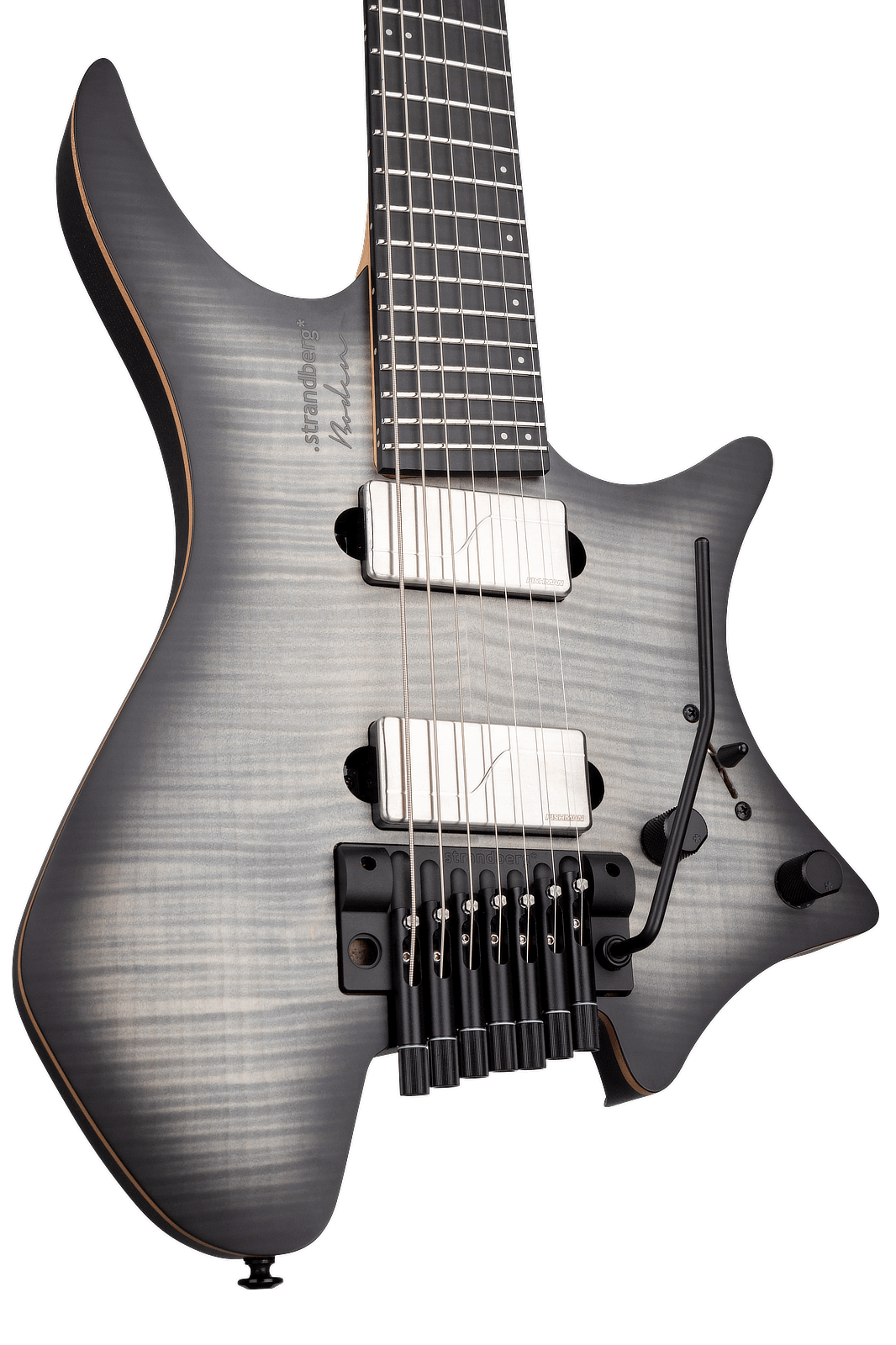Strandberg Headless Boden Prog NX7 7 STRING Charcoal Black BD7TCT-21P-L-F-BK SERIAL NUMBER C2505198 - 5 LBS 6 OZ