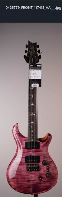 PRS USA 10 TOP Custom 24-08 w/ DMO Pickups Private Stock Colour with Stained Neck Pomegranate W/ Natural Back / Figured Maple Neck 117415::3E