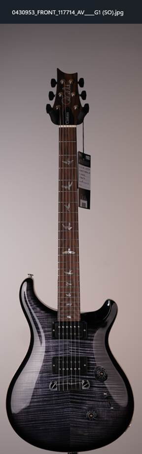 PRS USA Custom 24 Stoptail Wood Library Limited Edition R6 - Purple Mist - Stained Neck 117714::R6