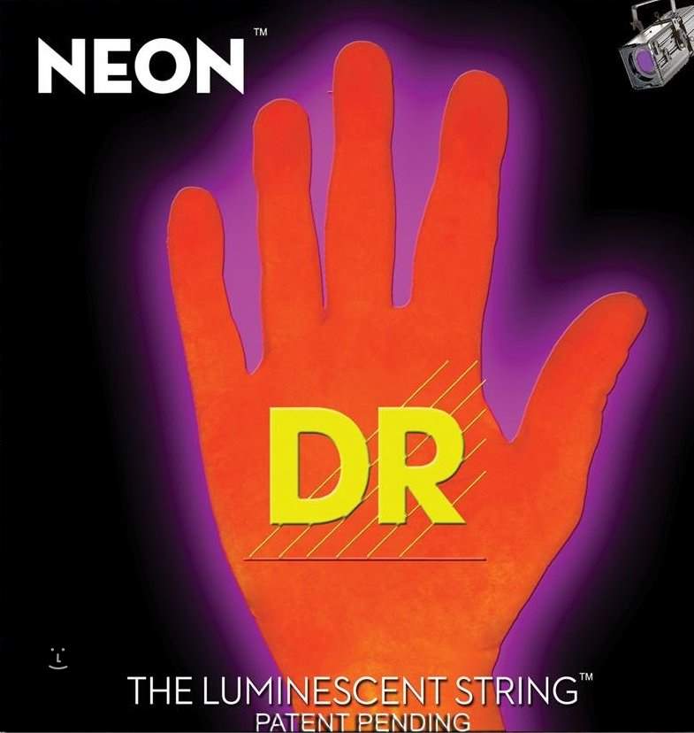 DR Electric Guitar Strings 11-50 Set Neon Orange NOE-11