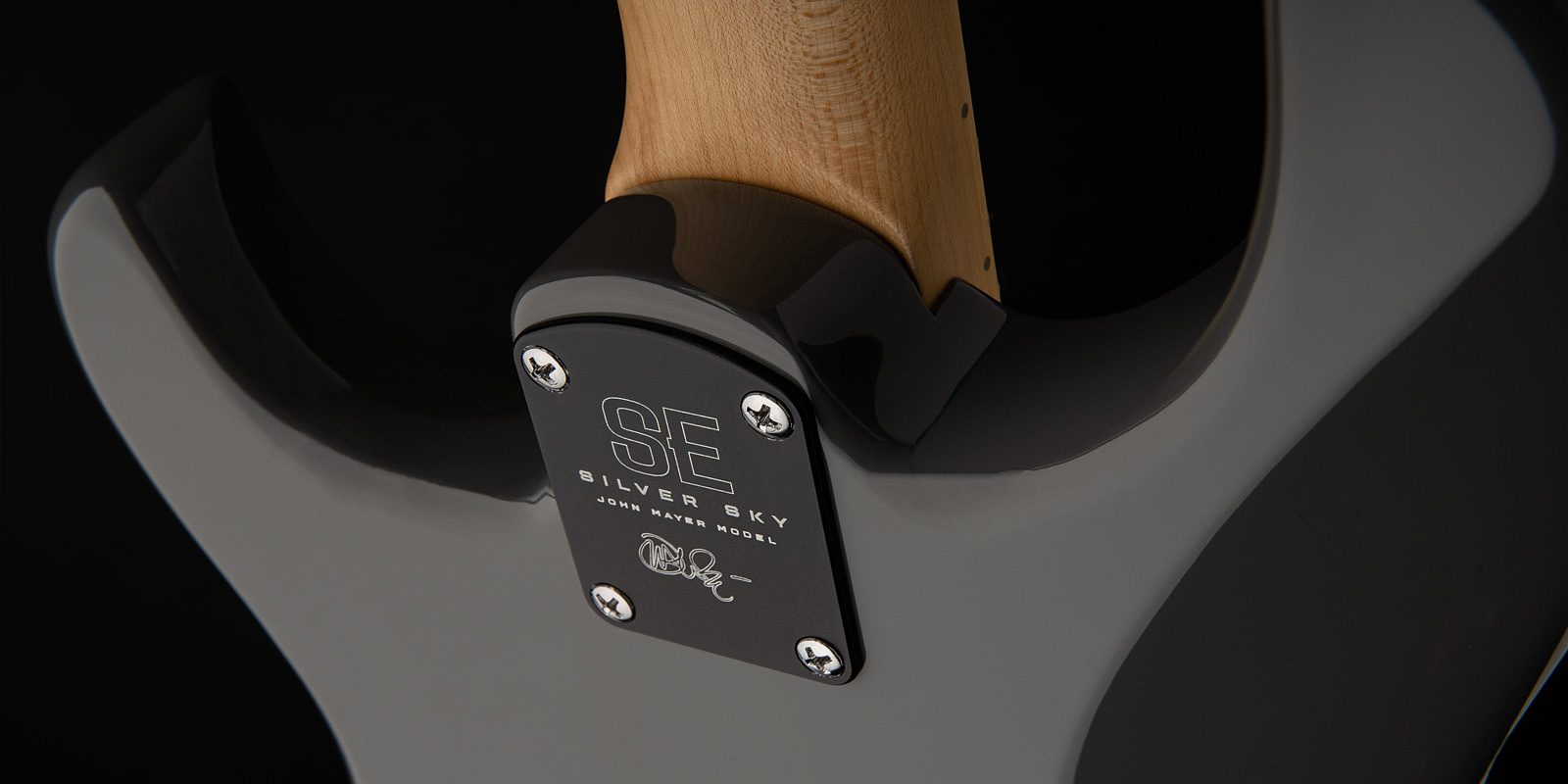 PRS Paul Reed Smith Guitars John Mayer SE SILVER SKY MAPLE in Overland Gray 112108::5J SERIAL NUMBER CTIF087305 - 7.2 LBS