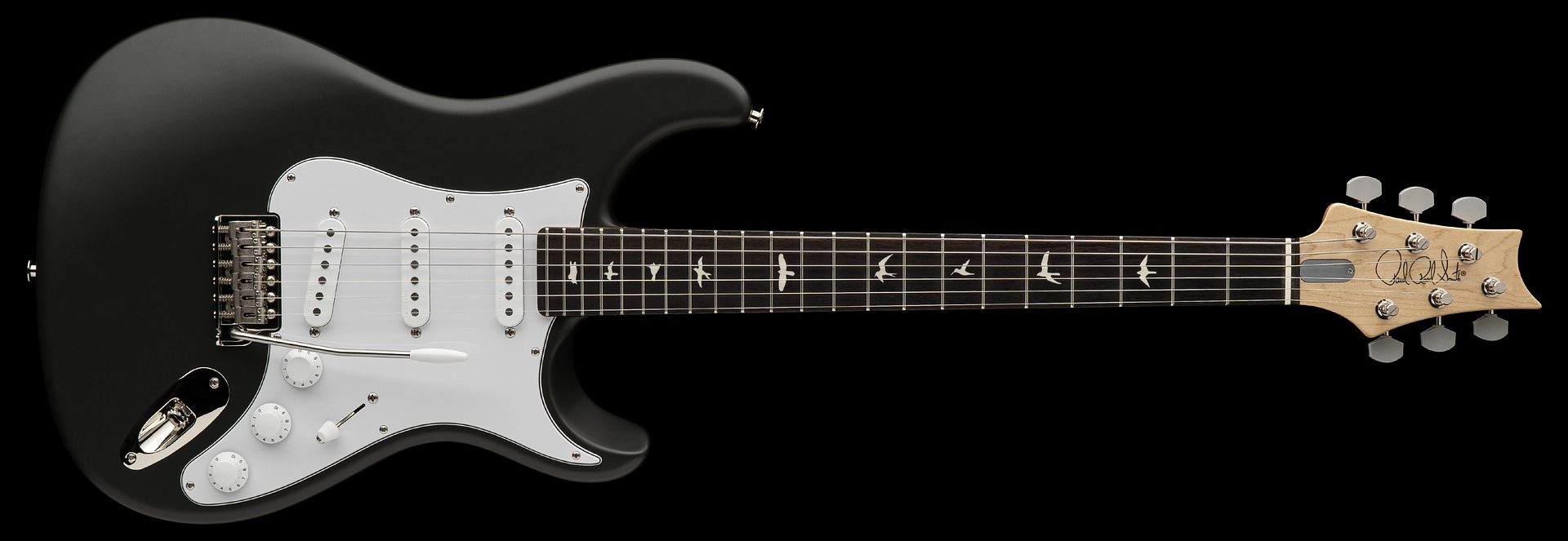 PRS Guitars USA Silver Sky Satin 82 - Faded Black Tee PRS Guitars USA Silver Sky Satin 82 - Faded Black Tee