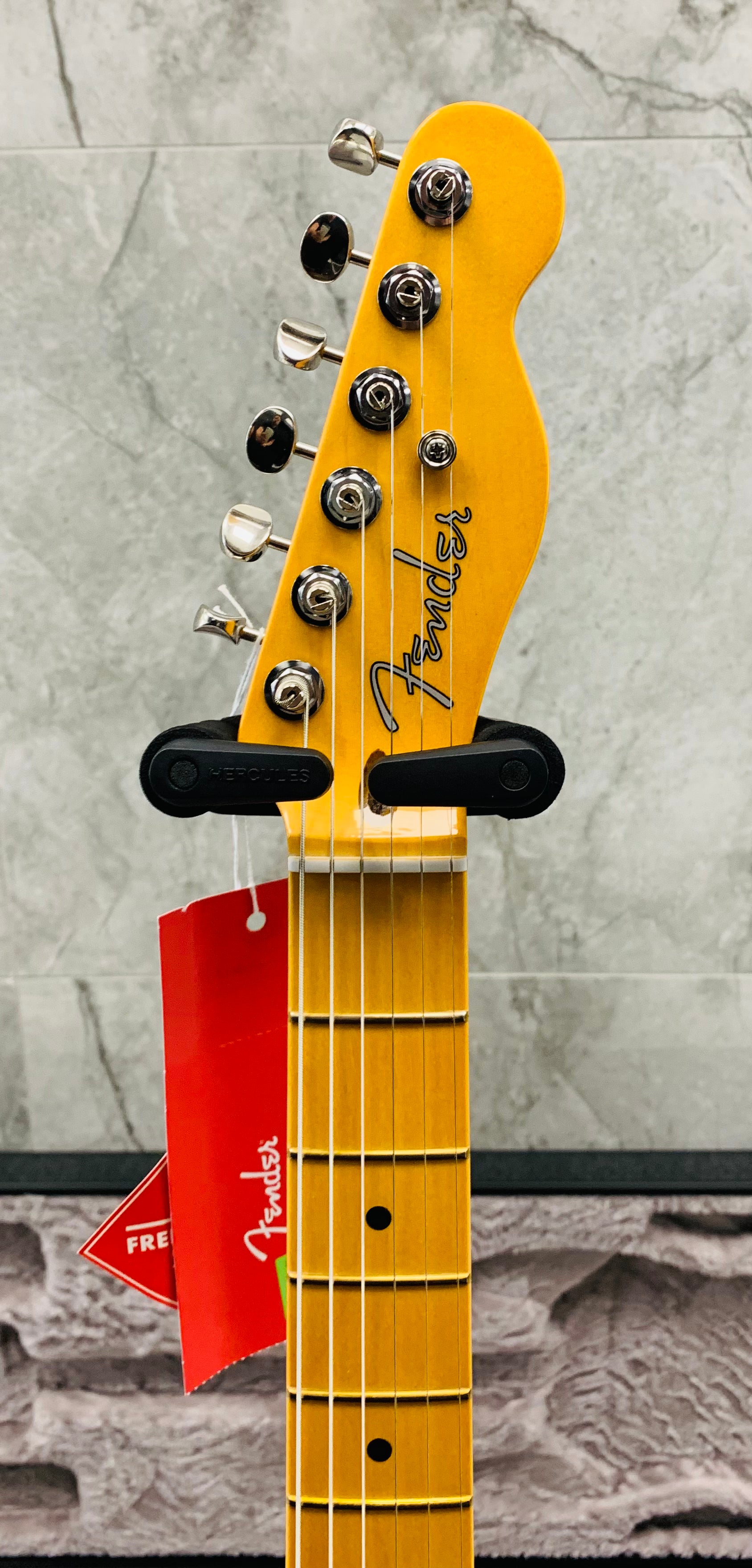 Fender Britt Daniel Tele Thinline Maple Fingerboard - Amarillo Gold 0113702751