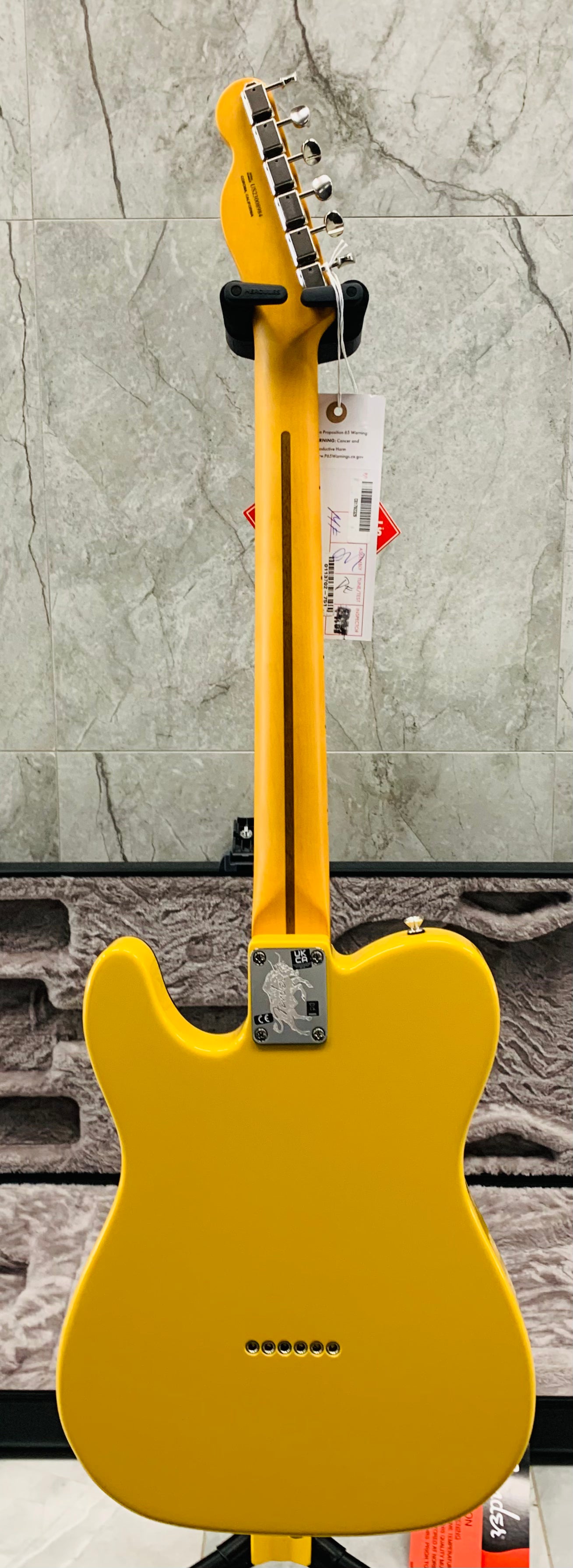 Fender Britt Daniel Tele Thinline Maple Fingerboard - Amarillo Gold 0113702751