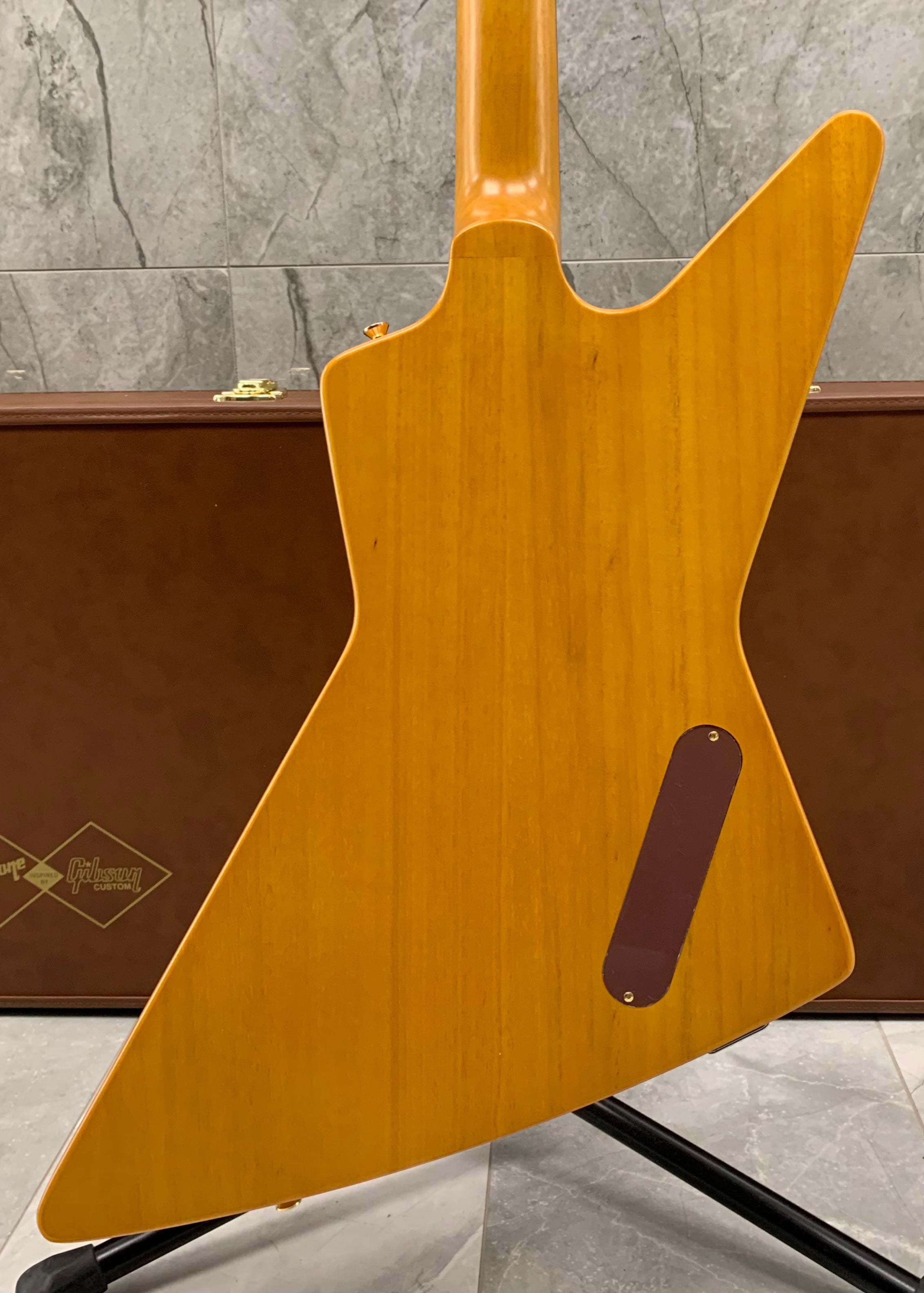 Epiphone Inspired by Gibson Custom Shop LEFT HANDED 1958 Korina Explorer IGCKEXWANAGHLH