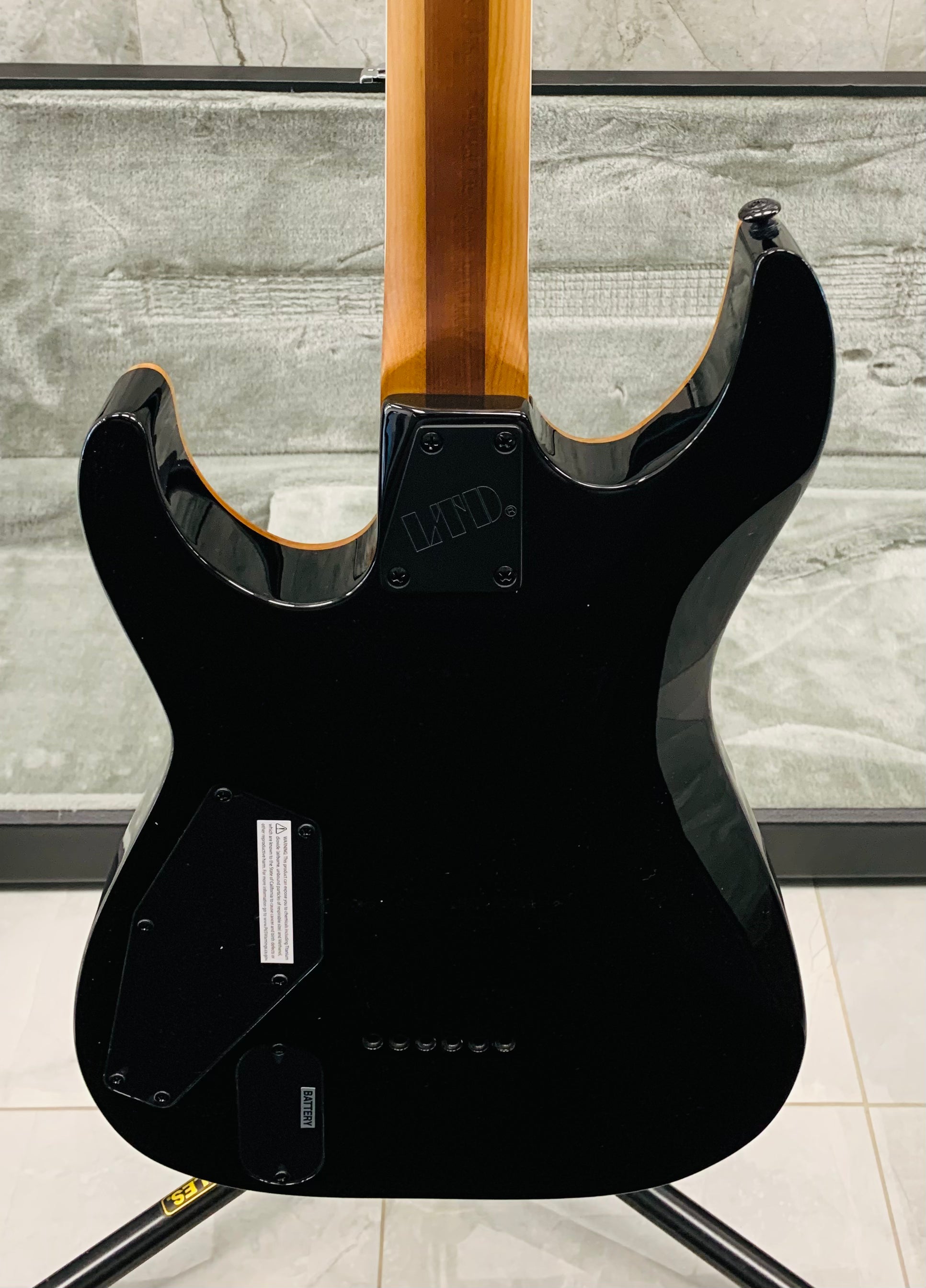 ESP LTD JM-II BLACK SHADOW BURST Josh Middleton SIGNATURE GUITAR LJMIIQMBLKSHB