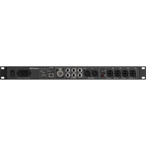 Presonus StudioLive Series III SE 16R 16-Input, 18-Channel Digital Rack Mixer and Recording Interface Brand: Presonus Model: STUDIOLIVE-SE16R