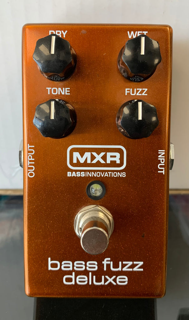 USED Dunlop M84 MXR Bass Fuzz Deluxe — L.A. Music