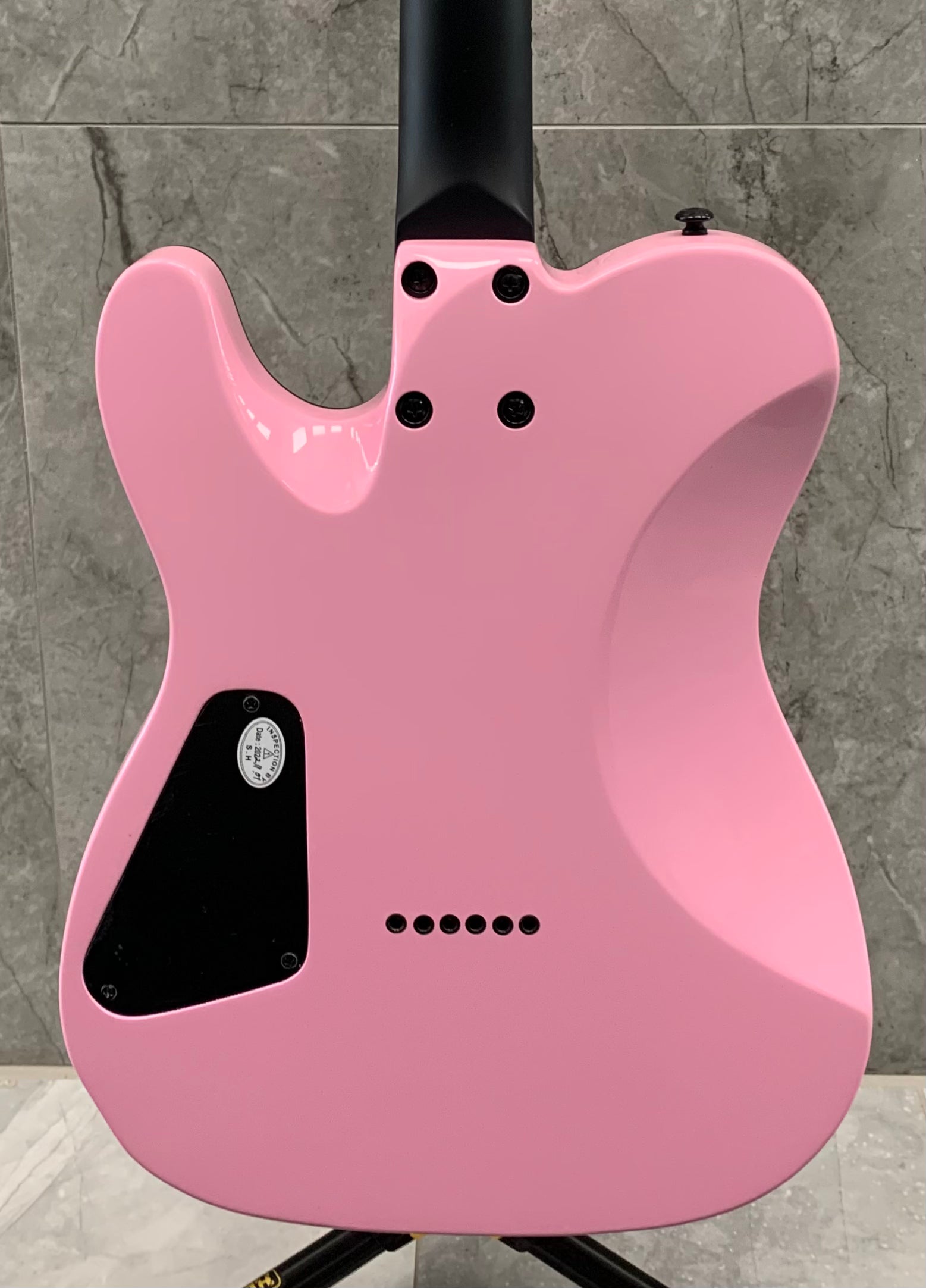 Schecter Machine Gun Kelly Signature PT Electric Guitar Tickets To My Downfall Pink 85-SHC SERIAL NUMBER IW22031593 - 8.0 LBS USED SPECIAL