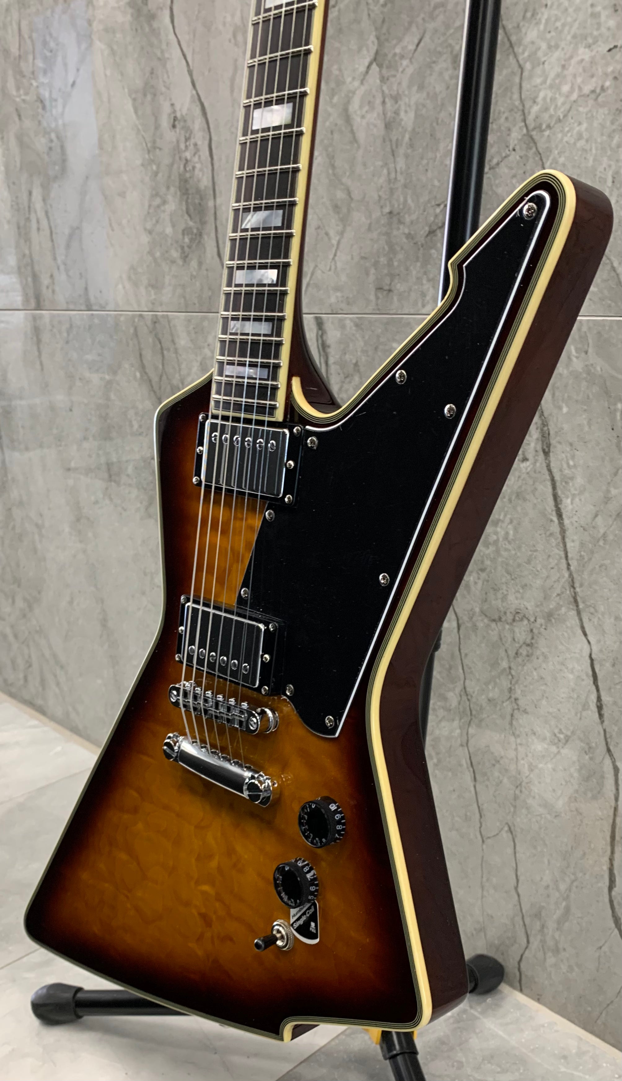 Schecter E-1-CUSTOM-VSB Tobacco Sunburst E1 CUSTOM 3105-SHC