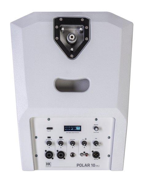 HK Audio 2000W 10" Active Column Loudspeaker System, White Brand: HK Audio Model: HK-POLAR-10-MKII-WHT