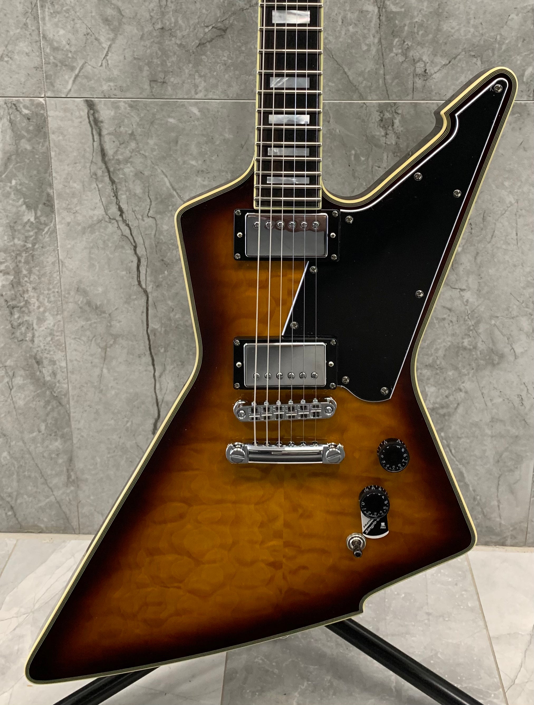 Schecter E-1-CUSTOM-VSB Tobacco Sunburst E1 CUSTOM 3105-SHC