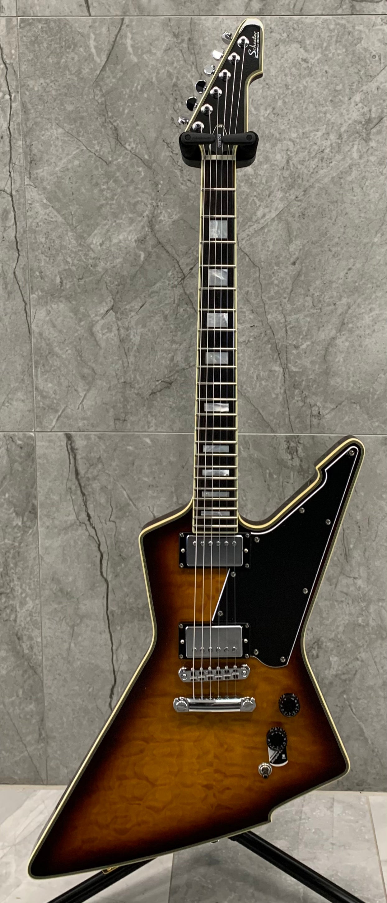 Schecter E-1-CUSTOM-VSB Tobacco Sunburst E1 CUSTOM 3105-SHC