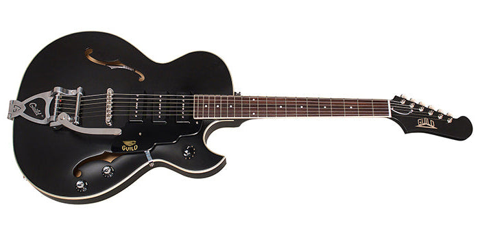 Guild Starfire I Jet90 P-90 3 Pickup Satin Black SFIJET90SBK