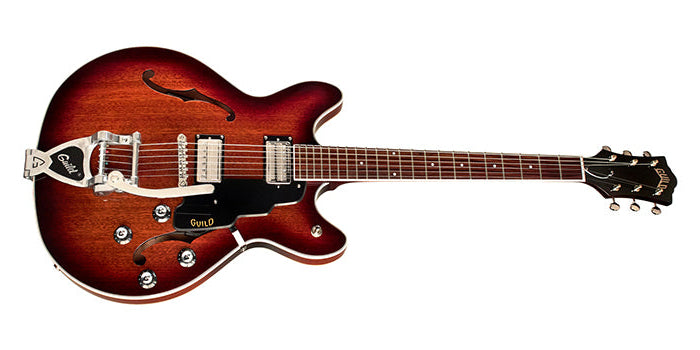 Guild Starfire I DC Semi Hollow California Burst SFIDCVIBCAB