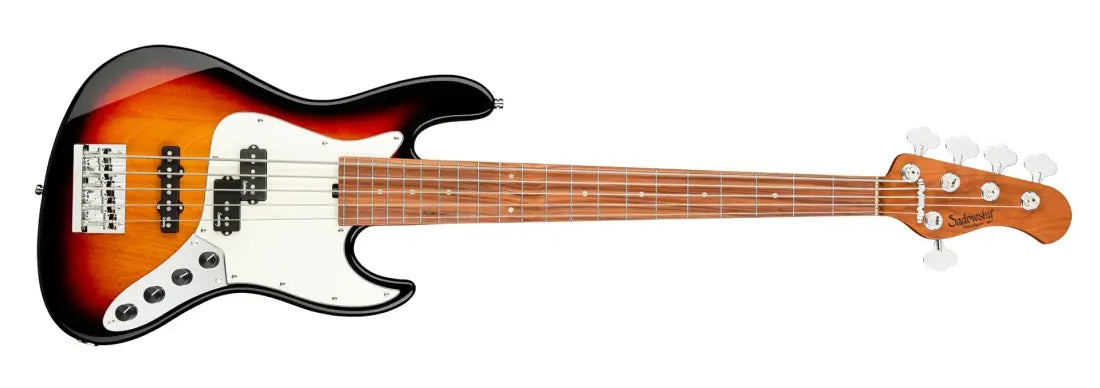 Sadowsky Guitars MetroExpress 21-Fret Hybrid P/J 5-String Bass with Morado Fingerboard - Tobacco Sunburst Model: # MX21HP569ROKUFR