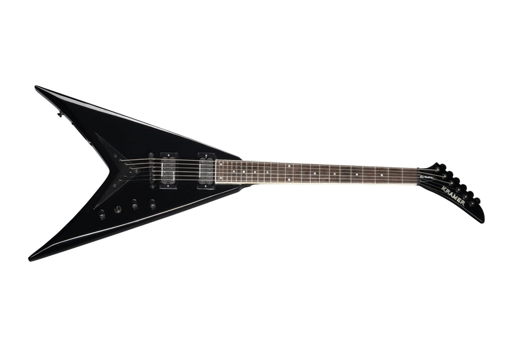 Kramer Dave Mustaine Vanguard w/Case - Ebony KEVDMBKBH — L.A. Music