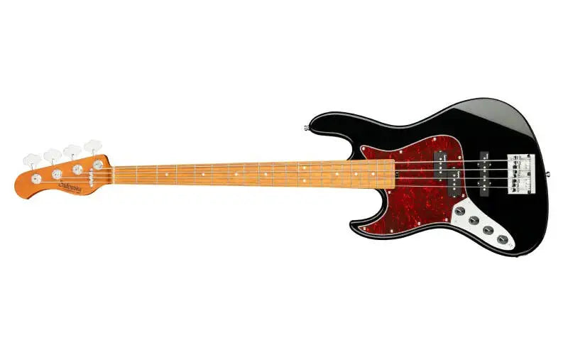 Sadowsky Guitars MetroExpress 21-Fret Hybrid P/J 4 String Bass with Gigbag - Black Left Handed MX21HP423MOKURL