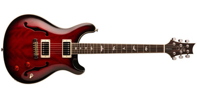 PRS Guitars SE Hollowbody Standard Electric Guitar - Fire Red Burst 105534::FR: