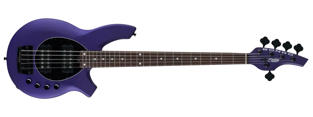 Sterling by Music Man Bongo 5 Bass Guitar - Firemist Purple Satin BONGO5-FMPS-R2