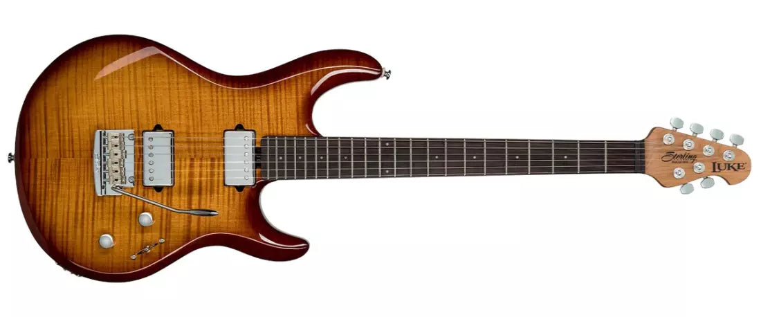 Sterling by Music Man Steve Lukather Luke LK100 Electric Guitar - Hazel Burst LK100-HZB-R2