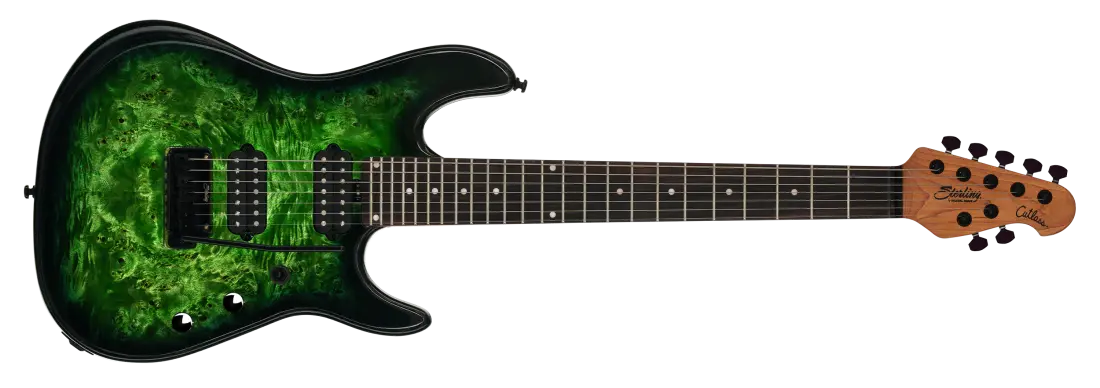 Sterling by Music Man Richardson 7 String Electric Guitar - Kokiri Forest STRICH7KFRR2B