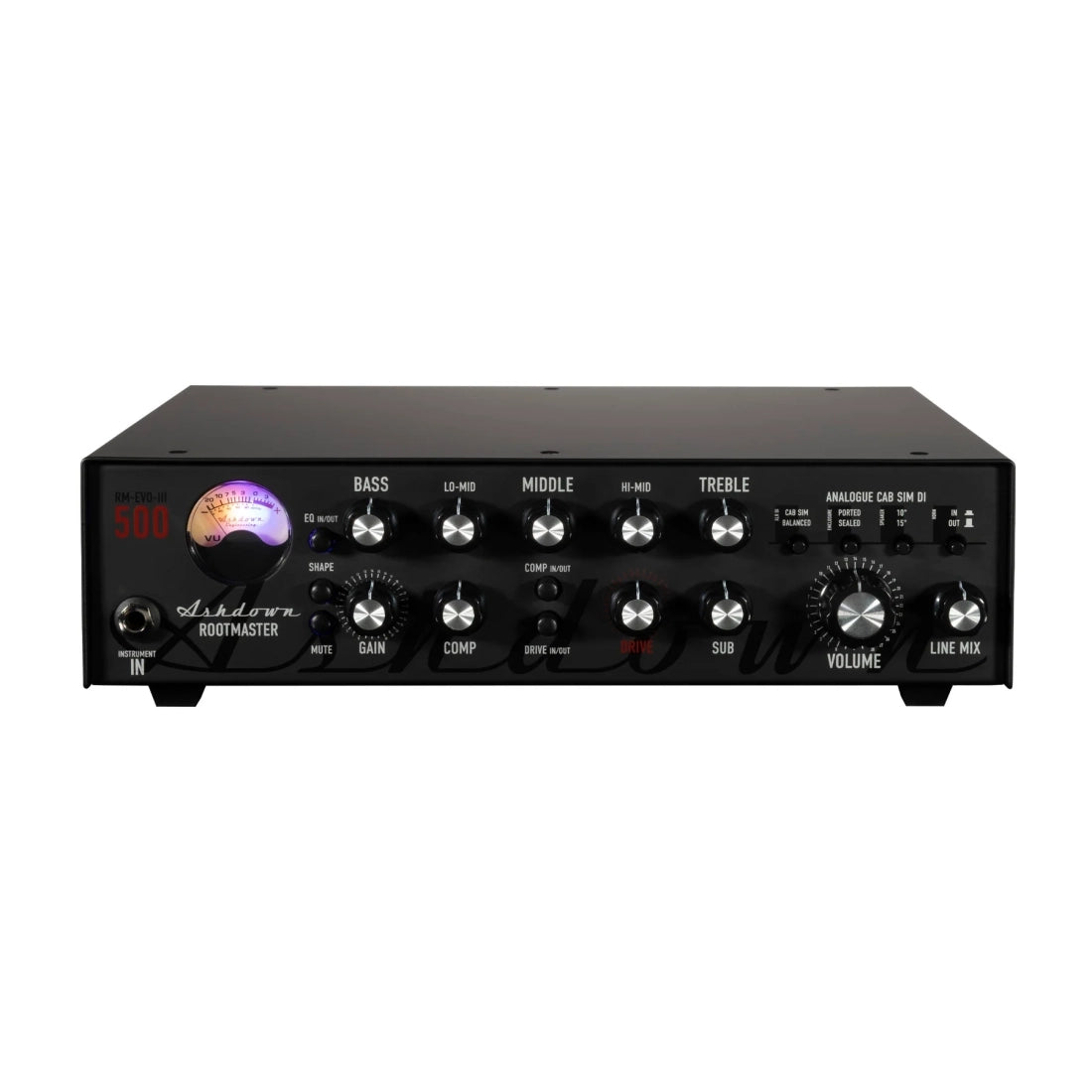 Ashdown Engineering Rootmaster 500 EVO III Bass Head RM500-EVO-III