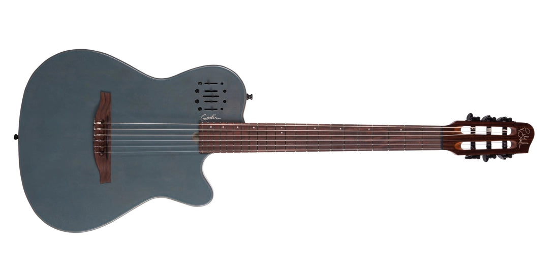 Godin Guitars MADE IN CANADA Multiac Mundial w/Gigbag - Arctik Blue G52387