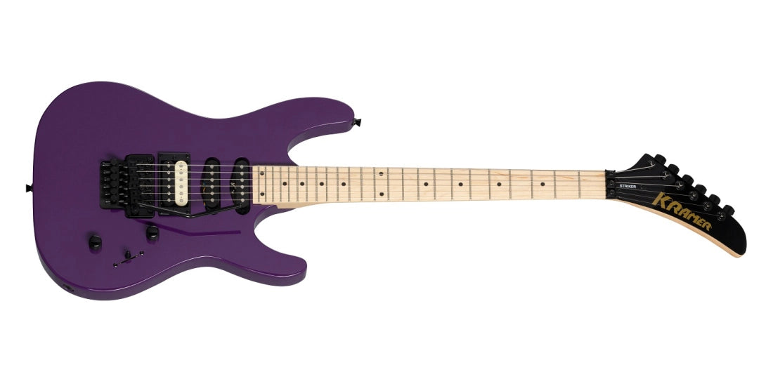 Kramer Striker HSS w/Floyd Rose Trem - Purple KSFRHSSMJPBF