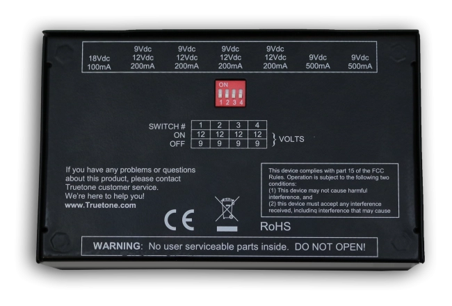 Truetone CS7 Pure Isolated Power Brick